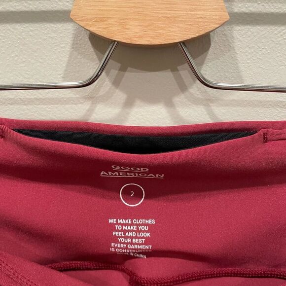 Good American Red Leggings - Size: 2 - Picture 4 of 8